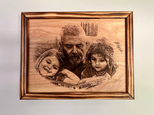 Customized Engraved Photo